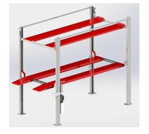 Equipo de estacionamiento Hidráulico Cuatro postes Triple <span class=keywords><strong>Car</strong></span> Stacker <span class=keywords><strong>Lifter</strong></span> - Product Image 5