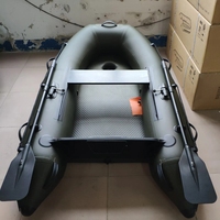 Offre Spéciale : Bateau de Pêche Gonflable 265 pour la Pêche à la Carpe, Bateau à Moteur Gonflable, Catamaran de Pêche