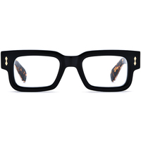 Gafas de Acetato Borregls para Mujer, Diseño de Marca Nueva 2026, Montura Cuadrada Retro para Hombre, Gafas Gruesas, Lentes Ópticas ASCARII