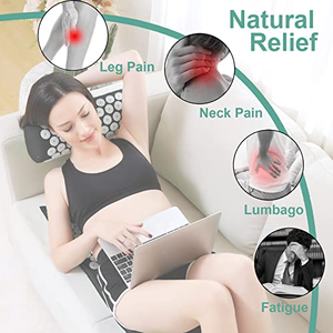 Tapis d'acupression ergonomique et écologique avec picots pour soulager les douleurs dorsales et cervicales et favoriser la relaxation musculaire - Product Image 3