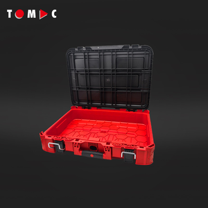 TOMAC Système de Boîtes à Outils Professionnel Modulaire Empilable Ultra Résistant 7 en 1, Rangement d'Atelier Étanche avec Poignée Télescopique - Product Image 6