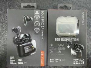 2025 chất lượng hàng đầu V8 tour du lịch Pro 2 Stereo ANC tiếng ồn hủy bỏ TWS không dây BT Tai nghe bass Earbuds thông minh <span class=keywords><strong>LCD</strong></span> màn hình cảm ứng - Product Image 5