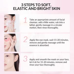 Kit de Regalo Blanqueador Orgánico OEM ODM, Limpiador Hidratante y Rejuvenecedor, Mascarilla Facial, Mascarilla para Ojos, Set de Cuidado de la Piel con Extracto de Melocotón - Product Image 6