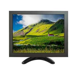 Monitor tragbar 10 Zoll X768 10 Zoll <span class=keywords><strong>LCD</strong></span>-Monitor Vga <span class=keywords><strong>Cvbs</strong></span> Eingang mit schwarzem Metall gehäuse - Product Image 1