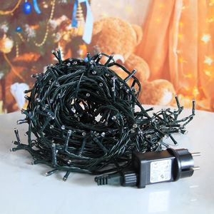 New <b>Garden</b> Outdoor 400L Warm White Led <b>String</b> Lights with Waterproof Timer IP44 Adapter for Christmas Decoration fairy Lights - Product Image 6