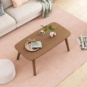 Solid Wood Coffee <b>Table</b> Original <b>Brown</b> Modern Minimalist Design Living Room Home Use - Product Image 1