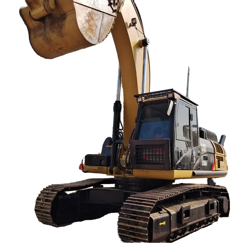 Excavadora CAT336D2 usada, excavadora sobre orugas Caterpillar de segunda mano del proveedor de oro con componentes centrales, bomba de motor en stock, venta