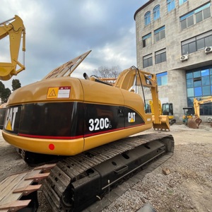 Excavatrice sur chenilles d'occasion CAT Caterpillar 320D 330C 320CL de haute performance avec moteur, pompe et boîte de vitesses - Product Image 1