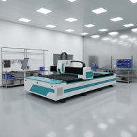 Machine de découpe laser à fibre de grand format haute précision 4020 6KW pour la découpe d'aluminium, de laiton et de tôles métalliques