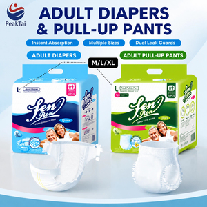 <span class=keywords><strong>Pannolini</strong></span> per <span class=keywords><strong>Adulti</strong></span> Monouso con Film in PE, Alta Assorbenza, Prevenzione Perdite 3D, <span class=keywords><strong>Mutandine</strong></span> Stampate Pull-up, Tutte le Taglie, Personalizzabili OEM - Product Image 4