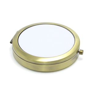 Boîte à pilules en métal, organiseur d'épices, miroir de maquillage portable, support pour capsules de médicaments, boîte à bonbons, <span class=keywords><strong>rangement</strong></span> pour tablettes par sublimation - Product Image 6