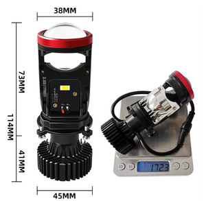 22000Lm 6000K IP68 <span class=keywords><strong>12V</strong></span> ZDY7 <span class=keywords><strong>Mini</strong></span> <span class=keywords><strong>Proyector</strong></span> Bi-LED H4 con Smart Driver Canbus para Coche Lente Proyectora Bi-LED 120 Vatios - Product Image 5