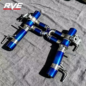 Sistema de Escape Catback RVEOne para <span class=keywords><strong>Ferrari</strong></span> F8 2020 en Adelante, <span class=keywords><strong>V8</strong></span> 3.9t, Sistema de Escape Catback Valvetronic OEM - Product Image 5
