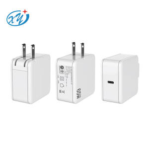 PSE日本可折叠<span class=keywords><strong>3</strong></span>合1充电器<span class=keywords><strong>3</strong></span>端口qc3.0 GaN usb-c 65w pd壁式usb-c快速充电器，带电源输送pd壁式充电器 - Product Image 3