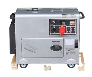 Small Water Power Generator Silent for Home Use Electric Diesel Generator 10kw Self Powering or Portable Electric Plant