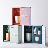 Biologisch Abbaubare Umweltfreundliche Ätherische Öle & Lotion Reed Diffuser Kraftpapier Zylinder Verpackungsbox