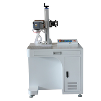 Nouvelle machine de marquage laser fibre 60 W refroidie par air avec contrôle Weihong, projection photo personnalisée, pour la création d'étiquettes de colliers, compatible DXF/AI/BMP