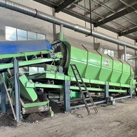 Usine de recyclage des déchets industriels et municipaux : tri automatisé et récupération des ressources