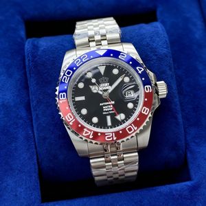 Montre mécanique automatique de luxe personnalisée avec <span class=keywords><strong>lunette</strong></span> en céramique de 40 mm, mouvement 3285, étanche à 100 m, remontage automatique, montre de plongée pour homme - Product Image 2