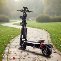 Trottinette électrique X14 modèle 72V PRO pour adultes, puissante, double moteur, batterie 60Ah, roues de 14 pouces, IP65, longue portée, 150 kg, pliable