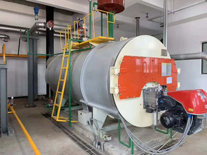 Chaudières à vapeur à mazout/<span class=keywords><strong>gaz</strong></span> entièrement automatiques WNS <span class=keywords><strong>de</strong></span> 1 à 20 tonnes, adaptées à l'industrie <span class=keywords><strong>de</strong></span> la maintenance - Product Image 2