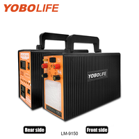 Sistem Tenaga Surya Rumah Tangga Yobolife LM-9150 untuk Keadaan Darurat, Sistem Penerangan Surya 150W AC untuk Penggunaan Dalam Ruangan