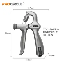 Renforceur de préhension réglable 10-60 kg avec compteur numérique intelligent pour l'entraînement de force et la rééducation des avant-bras