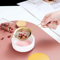 Tamis à mailles fines en acier inoxydable de qualité alimentaire pour poudre de matcha, jus, œufs, thé, café, farine