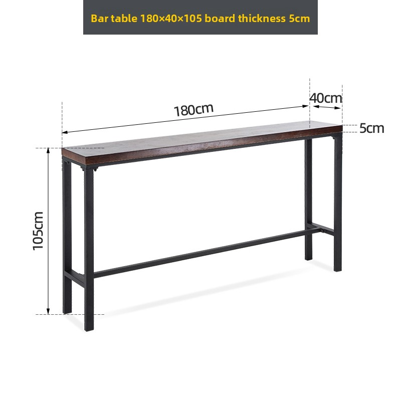 Single table 180 * 40 * 105 board thickness 5cm