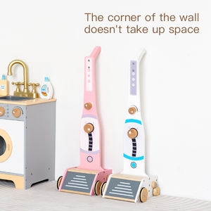 <span class=keywords><strong>Jouet</strong></span> <span class=keywords><strong>aspirateur</strong></span> en bois pour enfants, jeu de simulation, jouets éducatifs STEM pour filles et garçons, <span class=keywords><strong>aspirateur</strong></span> amusant pour tout-petits - Product Image 5