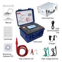 FUZRR ES3035+ High Voltage Insulation Resistance Tester for Multi-function Telecom Electric Oil Field Voltage test Meter