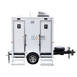 Modèle 3D de Conception de Toilettes Mobiles de Luxe, Remorque Sanitaire Portable, Salle de Bain, Douche pour Camping-car - Product Image 6