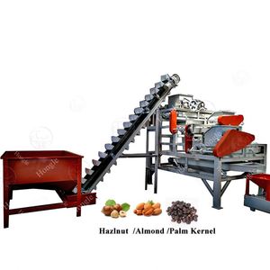 Macadamia kurutma makinesi işleme makineleri Palm çekirdek fındık kraker badem Dehulling makinesi ile çekirdek Motor bileşeni - Product Image 2