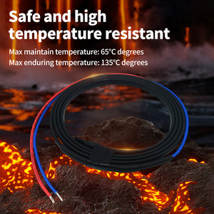 12V 13,5 V DC bajo voltaje RV protección del sistema de agua autolimitante calefacción inteligente vehículo tubo tanque autorregulador Cable de calor - Product Image 4