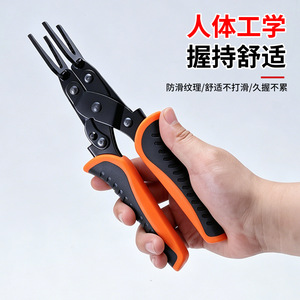 Alicates para desconectar tuberías de agua, ancho de mandíbula de 1 a 1/2 pulgadas, acero con alto contenido de carbono de grado industrial para reparación de plomería - Product Image 4