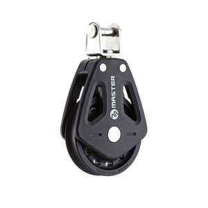 Quick-Release Head Sailboat Bearing Pulley BP-0607F 60mm Wheel Diameter 12mm Wire Diameter <b>Marine</b> <b>Hardware</b> - Product Image 2