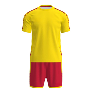 Maillot de <span class=keywords><strong>football</strong></span> personnalisé de haute qualité pour le sport, kit de <span class=keywords><strong>football</strong></span> par sublimation, uniforme à séchage rapide, tenue de <span class=keywords><strong>football</strong></span> d'équipe fabriquée en usine - Product Image 1