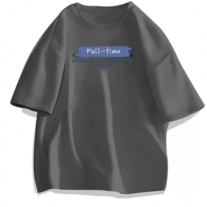 T-shirt à manches courtes pour homme, coupe ample, col rond, imprimé graphique, fabrication directe, personnalisation disponible.F10 - Product Image 1