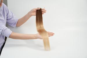 ผมต่อคุณภาพสูง เกรด 12A แบบยุโรป ชนิดเรมี่ สำหรับผมตรงแบบเทป พรีเมียม ซุปเปอร์ดับเบิ้ลดรอน - Product Image 3