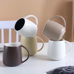 Wholesale Inner Color Mug Office Ceramic Water Cup Custom Printed Coffee Mugs for Promotion - Product Image 2