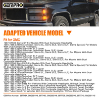 Lumière LED avant de voiture Plug-and-Play en gros pour GMC C1500/C2500/C3500/K1500/K2500/K3500 Suburban