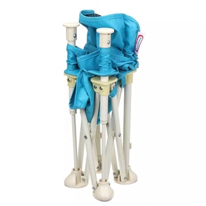 Viaggi Rialzo con Vassoio per il Bambino Portatile Pieghevole di Alta Sedia per Mangiare, <span class=keywords><strong>Campeggio</strong></span>, Spiaggia, Prato - Product Image 4