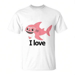 Camiseta Shark Mother's Day Grandma Yia Yia con diseño de dibujos animados en color rosa para mujeres y hombres - Product Image 2