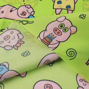 Tela de poliéster Hua Ge Anti Nylon Slant de 125 g/m² con estampado de dibujos animados para ropa infantil. - Product Image 2