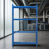 Étagère de présentation en acier/fer laminé à froid, assemblage rapide, rayonnage à longue portée pour entrepôt, directement de l'usine, pour centre logistique