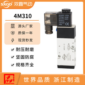 Válvula Solenoide de Cinco Vías y Dos Posiciones Sxqd 4M310 10 A B C E F, Válvula de Control de Aire, Piezas Neumáticas - Product Image 5