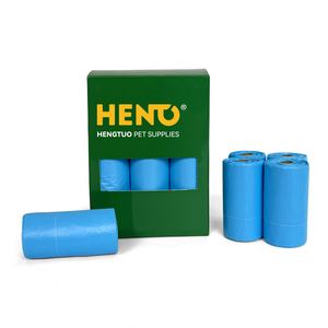 Convenient Biodegradable Eco-Friendly Dog Waste <b>Bags</b> with Built-in Handles for Tangle-Free Walks - Product Image 2