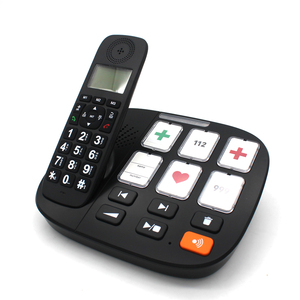 Mới nhất DECT điện thoại duy nhất với điện thoại máy trả lời kỹ thuật số tăng cường không dây Viễn Thông nhiều thiết bị cầm tay - Product Image 3