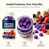 Gummies Protéinés SYC BIO aux Baies Mixtes – Complément Nutritionnel Premium Quotidien – 60 Unités 180g – Prix Usine – Marque Privée