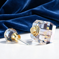 Mini bouteille de parfum originale en cristal de 3ml 6ml 12ml rechargeable en verre pour souvenirs